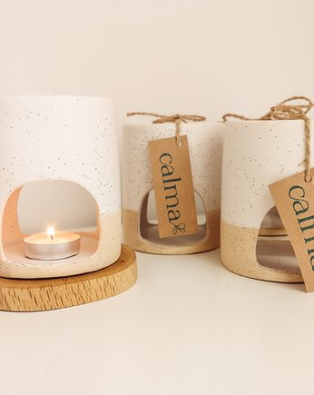 Kominek na woski zapachowe, Manufaktura Calma