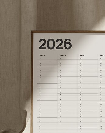 Kalendarz ścienny 2026 / wzór 1, Alina Rybacka