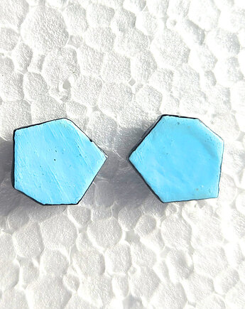 Wkrętki Nieregularne błękitne, inka76