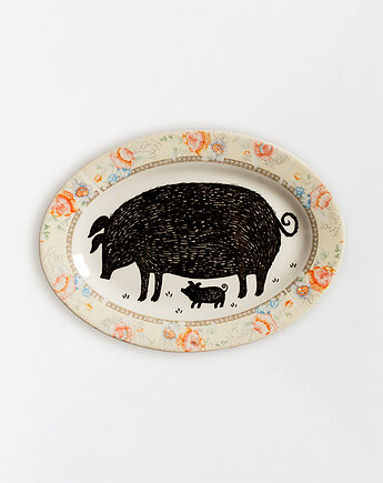 Talerz na ścianę - loszka, EMPE artstudio