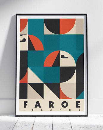 Plakat, Wyspy Owcze, Faroe Islands, Dania, Galeria EMU