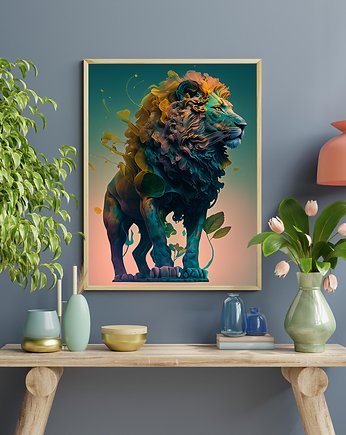 Plakat Lava Lew 4, Abstraktoria