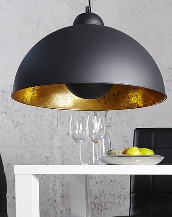 Lampa Hammered Studio 50cm czarno złota, Home Design