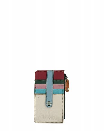 Etui na karty skórzane, na prezent, organizer kart zero waste OLIVKA, Olivka Warsaw