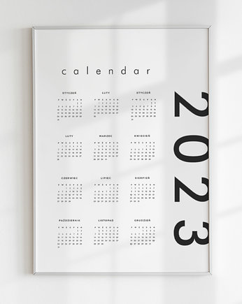Plakat - Kalendarz 2023 loft, lemonducky
