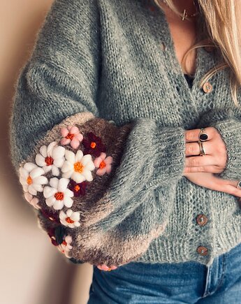 Kardigan Jade, La Laine