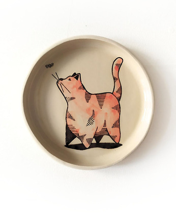 Talerzyk - rudy kocur, cynamon studio