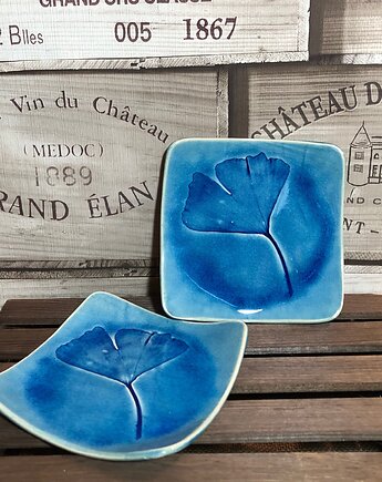 Talerzyk z listkiem miłorzębu, Ceramika Echo