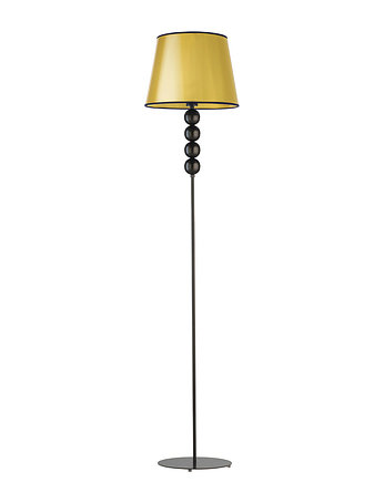 Złota lampa podłogowa do salonu SEUL MIRROR, LYSNE