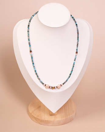 Naszyjnik amazonit i perły, Andorii by Baco