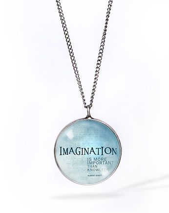 Imagination Blue - naszyjnik simple, Makaliboo
