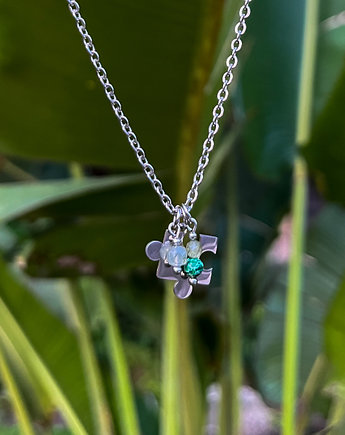 Naszyjnik puzzel z minerałami, REVEAL