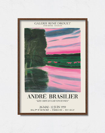 Andre Brasilier - Exhibition Poster, Pas De LArt