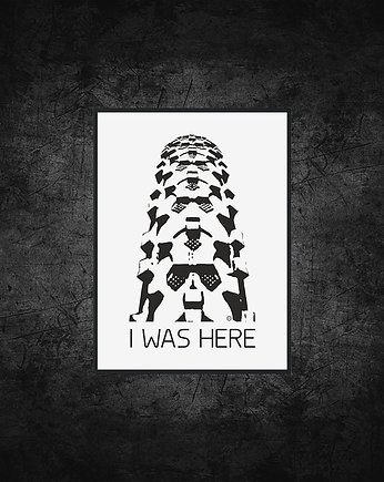 Plakat. I was here, studioixi