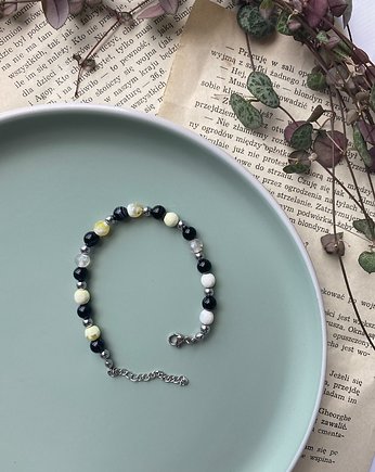 Bransoletka kamienie półszlachetne, Panji Handmade