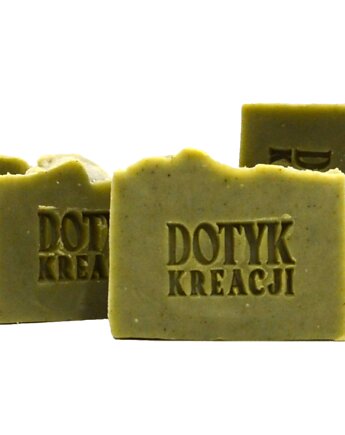 POKRZYWA i SPIRULINA - mydło naturalne 110g, Pracownia Dotyk Kreacji