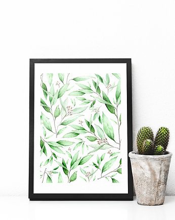 Eukaliptus - plakat A4/A3, Justyna Mioduszewska