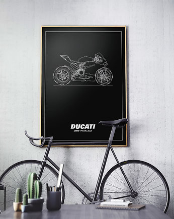 Plakat Legendy Motoryzacji - Ducati 1299 Panigale, Peszkowski Graphic