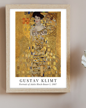 Plakat reprodukcja Gustav Klimt 'Portrait of Adele Bloch-Bauer I', Well Done Shop