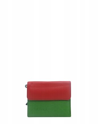 Portfel damski skórzany miejsce na bilon zdjęcie przegródki OLIVKA, Olivka Warsaw