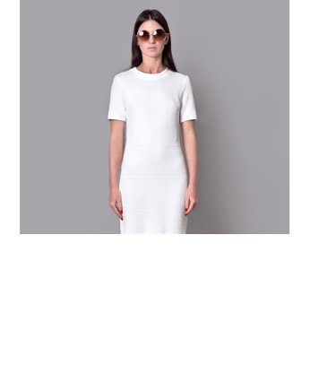 sukienka z tłoczonym wzorem, COCOON