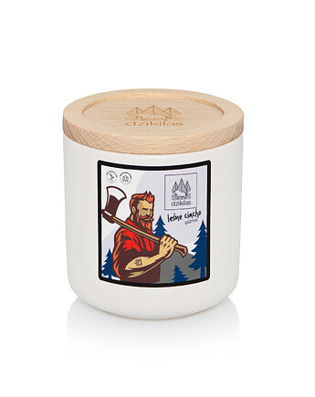 Leśne ciacho L - duża świeca rzepakowa, Dzikilas