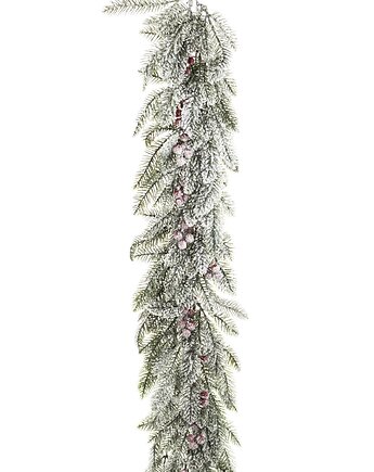 Girlanda świąteczna NEVOSO 107x21x4 cm oszroniona, MIA home