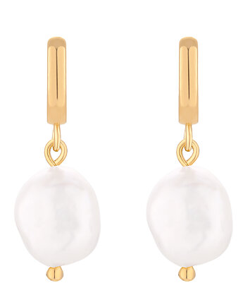 Złote kolczyki z perłami, SOTHO