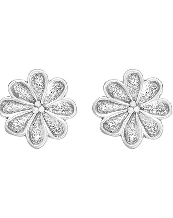 Srebrne kolczyki kwiatki, SOTHO