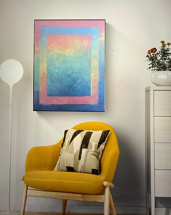 Mój magiczny czas, autorski malowany obraz, AAS Art Studio