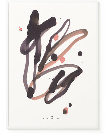 Plakat "Las wieczór", Magdalena Lauk