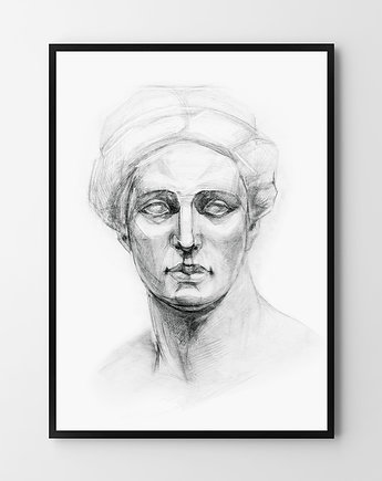 Plakat Muza geo  grecka bogini, grecki posąg, HOG STUDIO