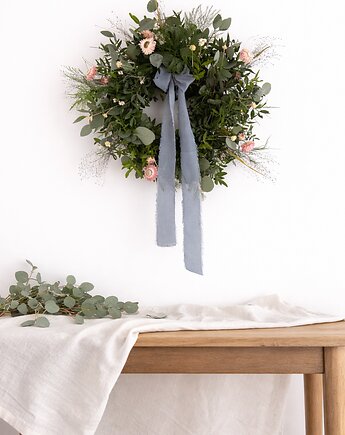 Wianek wiosenny zieleń i suszki, Łąka