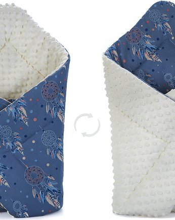 ROŻEK BECIK NIEMOWLĘCY OTULACZ MINKY wzór R001, Baby Love Decor