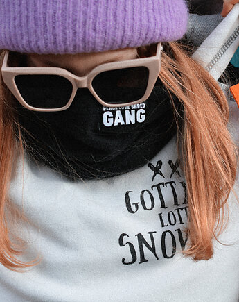 Czarny komin z polaru, DONT NEED NO SAMURAI