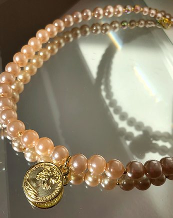 Choker z monetą, Luna by Sisters