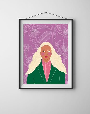 Plakat "Cudzoziemka", Maya Design