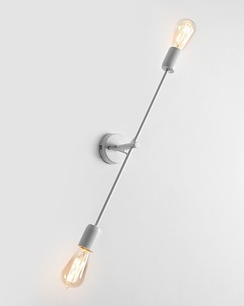 Kinkiet lampa ścienna loft Twigo Wall 2 L biała, CustomForm