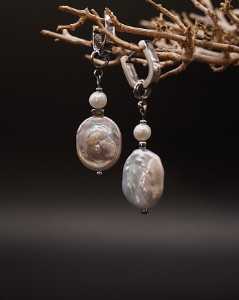 Kolczyki z Perłami Barokowymi, Unique