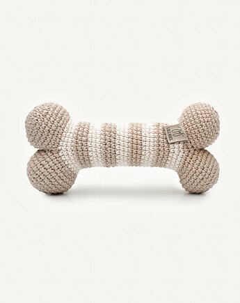 Kostka dla psa z bawełny organicznej LILLY almond, Lillabel Pet Brand
