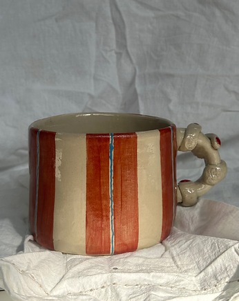 Unikatowy kubek ceramiczny, Clay Grandma