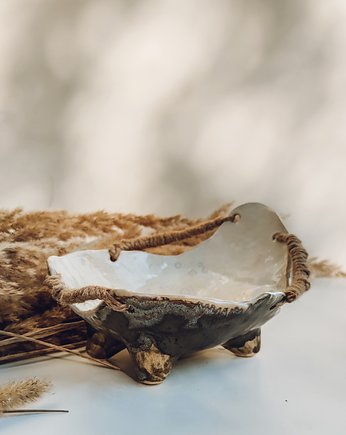 Misa Natural Harmony ze sznurkiem lnianym, ArtStyl Pracownia Ceramiki