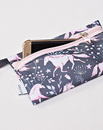Etui na telefon na klucze saszetka jednorożec, Uszyciuch