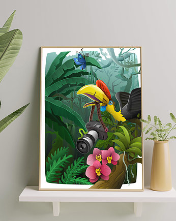 Plakat Dzioborożec, Marmolada Studio