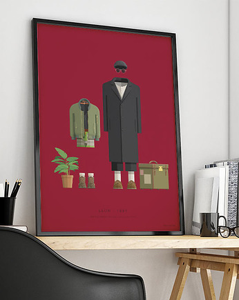 Leon Zawodowiec - plakat 50x70 cm fine art, minimalmill