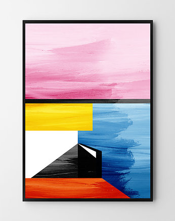 Plakat szalona abstrakcja  - różne formaty, HOG STUDIO