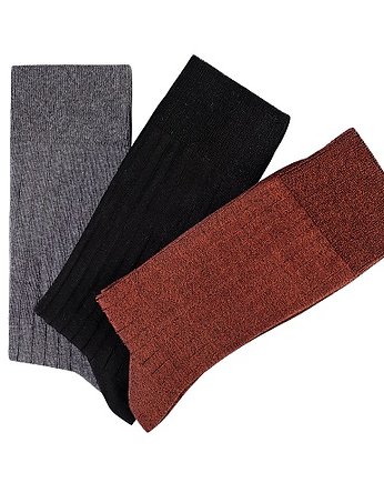 Zestaw 3 par  kaszmir, mercerka, EsteraShop