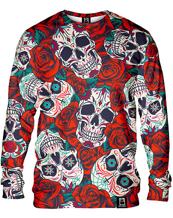 Bluza Bez Kaptura Męska DR.CROW Skull Tatoo, DrCrow