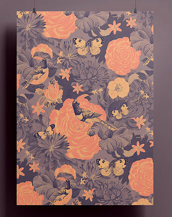 Plakat - kolaż - Garden - 30x40, Natalia Polasik