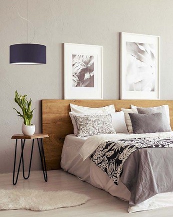 Minimalistyczna lampa wisząca do sypialni 30 cm HAJFA, LYSNE